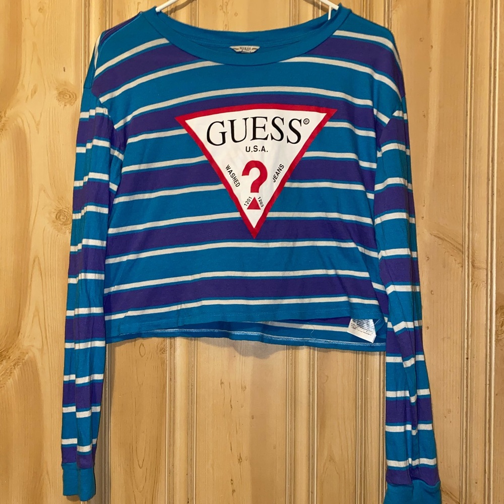 Guess Cropped Long Sleeve